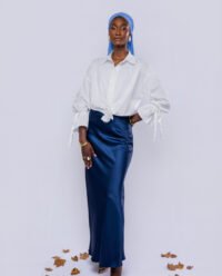 Chemise crop et lacets